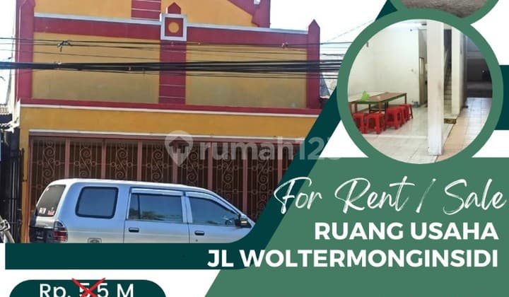 Disewakan Ruang Usaha di Jl. Woltermonginsidi, Genuksari, Genuk, Semarang