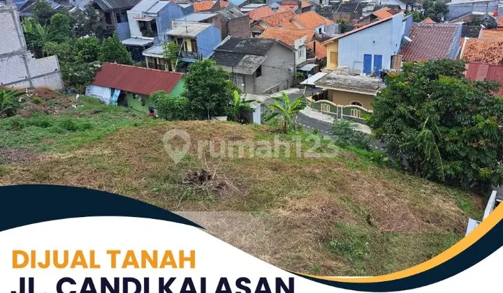 FOR SALE LAND WITH VIEW, HGB CERTIFICATE, JL CANDI KALASAN, WEST SEMARANG