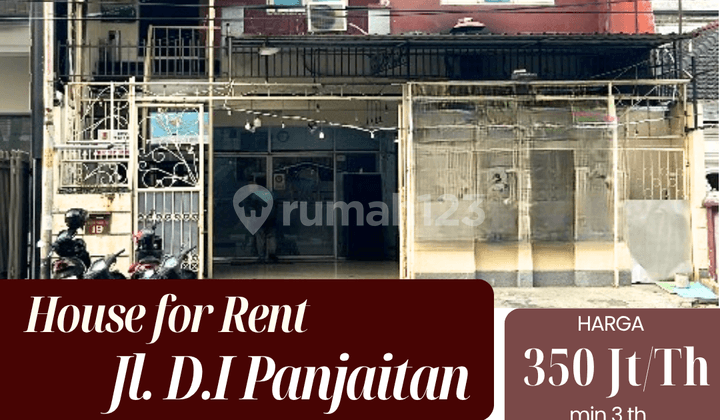 RUMAH SEWA TENGAH KOTA COCOK UNTUK KANTOR / RUANG USAHA