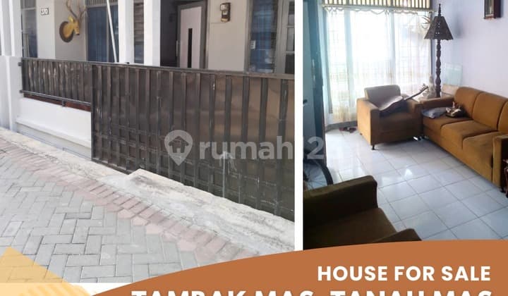 Dijual Rumah Minimalis Tambak Mas Tanah Mas Semarang Utara