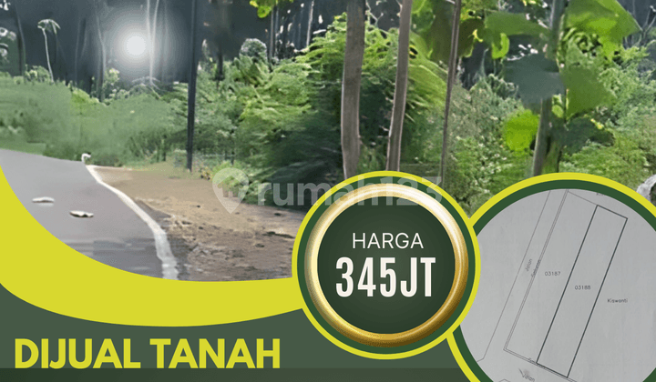 DIJUAL TANAH SIAP BANGUN 1009 M SHM JUMAPOLO KARANGANYAR