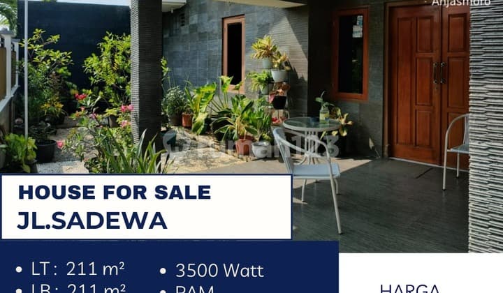 DIJUAL RUMAH BAGUS SHM JL SADEWA SEMARANG TENGAH