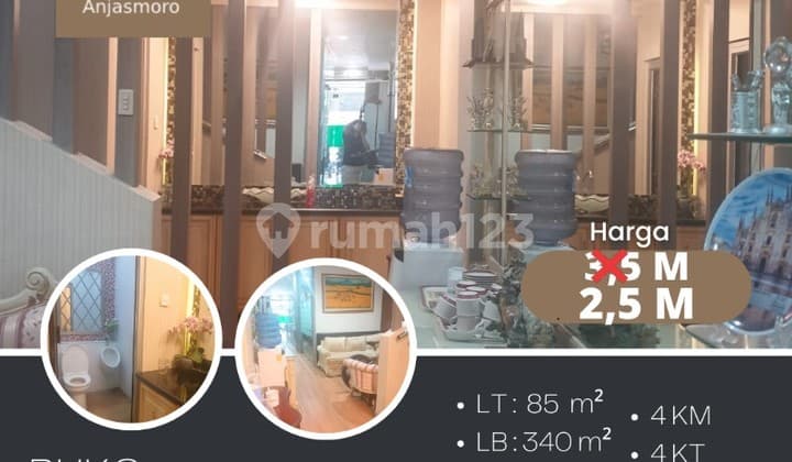 Dijual Ruko 4 Lt Jl Mataram Semarang