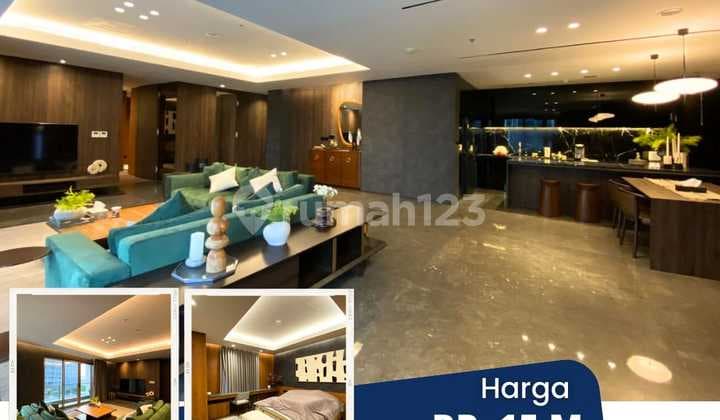 DIJUALAPARTEMEN TENTREM MEWAH FURNISHED LT 9 TYPE 3 BR