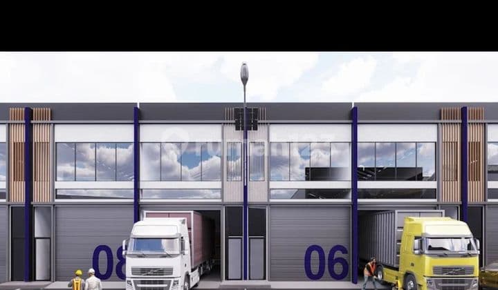 Ruko Gudang 3in1 type Hook blok V