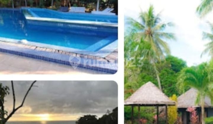 Dijual Resort Cantik dan etnic View Laut di Papua