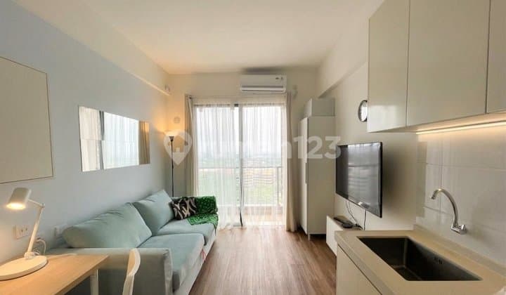 Studio Sky BSD Full Furnished - View City, Samping Aeon, Harga Terjangkau!