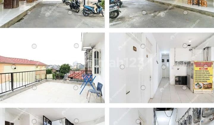 Ruko 35 kamar kost ada pujasera untuk usaha di Taman Surya 3 400 m SHM Bagus