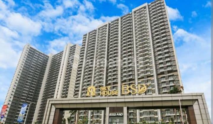 Dijual Apartemen Skyhouse Bsd type Studio Lokasi Bagus Harga Nego