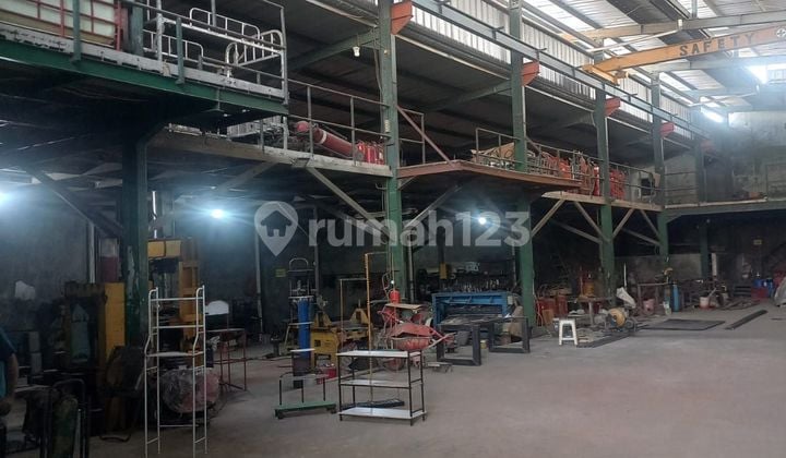 For Sale Warehouse 850m2 Kav DPR Cipondoh Negotiable Price Strategic Location