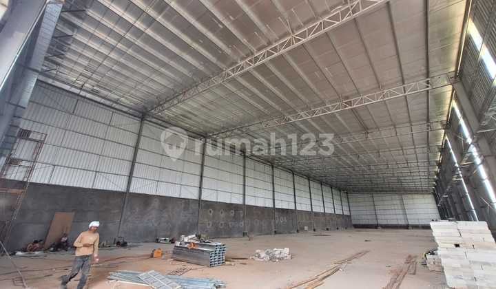 Disewakan Gudang Baru Bangun di Legok Tamgerang
