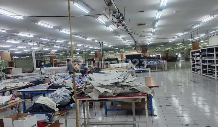 Dijual Ex Pabrik Garment Dikawasan Industri Jatake Tangerang
