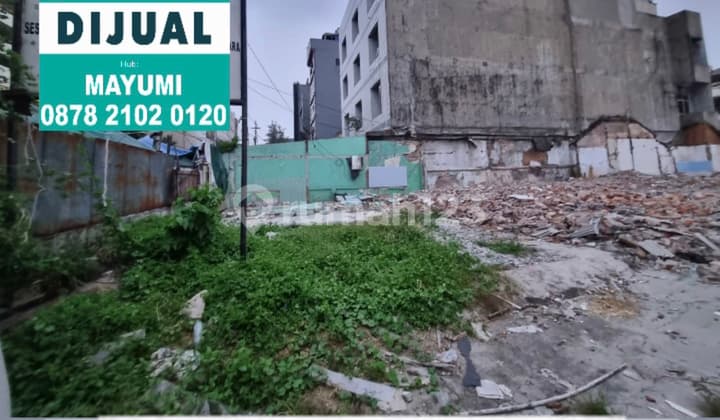 Tanah Hook Di Gajah Mada Lokasi Strategis Depan Gajah Mada Plaza di Jl. Pembangunan I No. 13, Gajah Mada SHM - Sertifikat Hak Milik