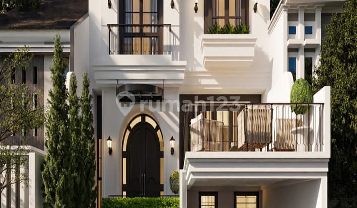 Luxury Cluster House West Jakarta Fully Furnished Brand NEW