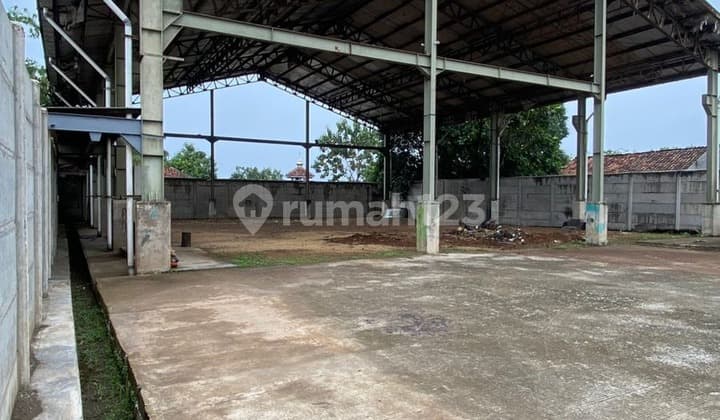 Gudan dan Tanah di Babat Legok Tangerang. Akses kontainer 40 ft Bebas Banjir