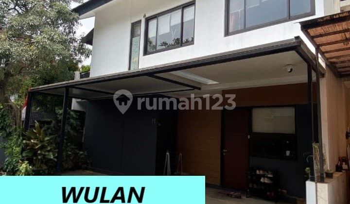 Dijual Bu Rumah Asri 2 Lantai Ada Taman Pribadi di Pesanggrahan Pu-17374