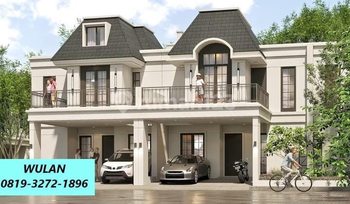 Mahogany Park House Bintaro Near Jorr Toll Road KRL Station Am-17190