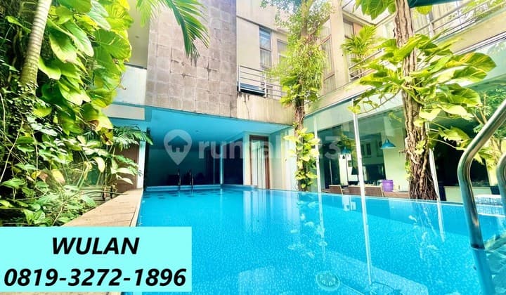 Rumah Mewah Plus Kolam Renang di Komplek Unilever Petukangan Am-16541