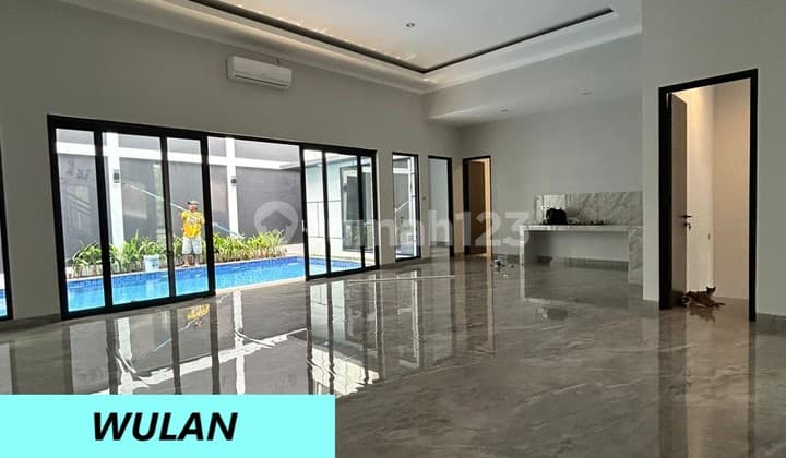 Rumah Mewah Dg Kolam Renang Pribadi di Cluster Mertilang Bintaro Ut-17822