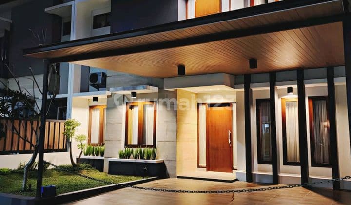 Hunian Semi Villa Tropis Modern Fully Furnished Luxury di Cluster Cherry Field Bandung ( Harga Nego )