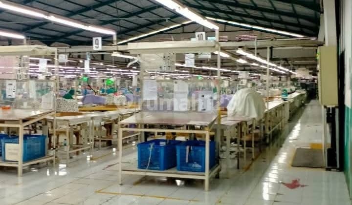 Dijual Pabrik Garmen Berikut Mesinnya