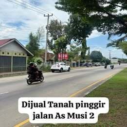 Tanah Murah Pinggir Jalan Musi II Dekat Pintu TOL Kramasan