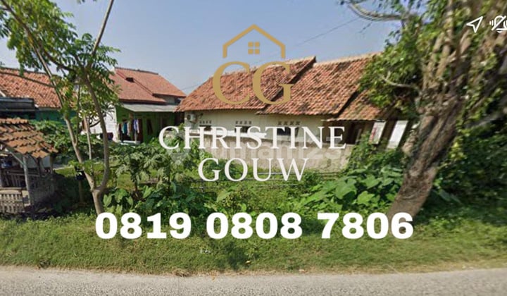 Dijual Cepat Tanah Di Pinggir Jalan Besar Cabangbungin Bekasi Luas 100 Meter Harga 165 Juta