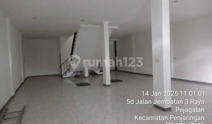 Dijual Ruko Gandeng 2 Di Jembatan Tiga Raya Cocok Usaha