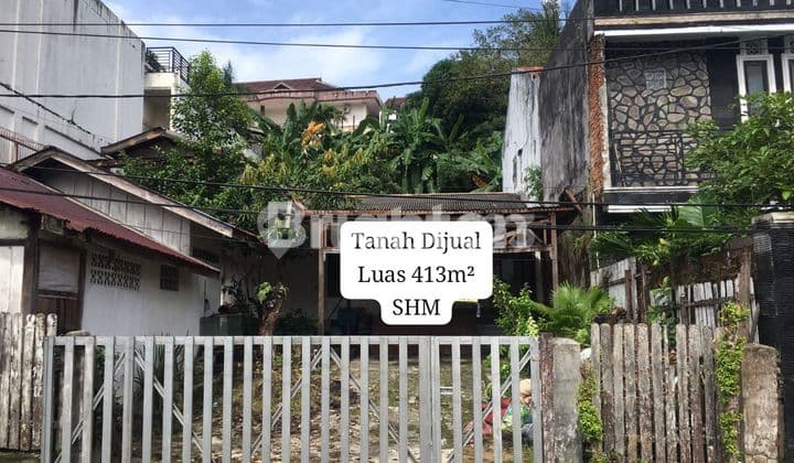 TANAH PINGGIR JALAN PERUMAHAN MARKONI COCOK DIBUAT RUKO, RUMAH TINGGAL, KOS KOSAN ATAU KONTRAKAN