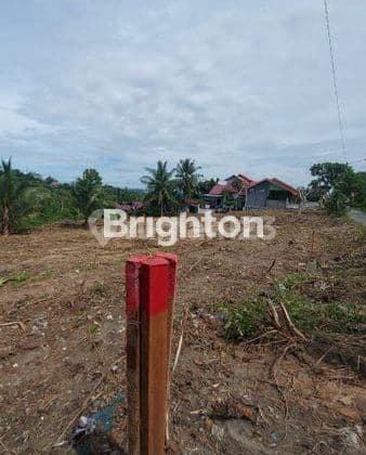 TANAH PINGGIR JALAN COR PERUMAHAN LOKASI KM 3 COCOK DIBUAT RUKO, RUMAH TINGGAL, KOS KOSAN ATAU KONTRAKAN