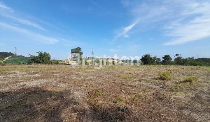 TANAH/LAHAN PINGGIR JALAN POROS KILOMETER 13 PULAU BALANG COCOK DIBUAT GUDANG, WORKSHOP DAN USAHA LAINNYA HARGA NEGO