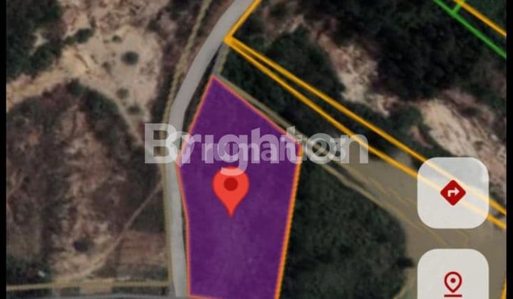 DIJUAL TANAH/LAHAN PINGGIR JALAN POROS KILO METER 13 COCOK DIBUAT GUDANG, WORKSHOP DAN USAHA LAINNYA HARGA NEGO