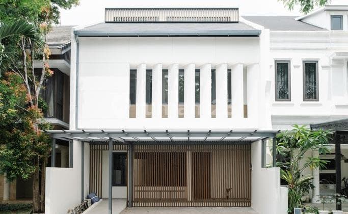Rumah 3 Lantai Depan Taman Full Renovasi Di Discovery Bintaro