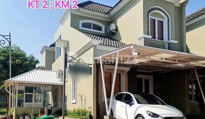 Rumah Hook Cantik Cluster Samara Sudah Renovasi