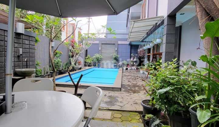 Rumah Mewah 2 Lantai Furnished SHM di Sukaluyu, Bandung