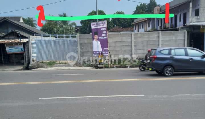 kavling di Raya Serang, Cibadak lokasi strategis di pinggir jalan raya
