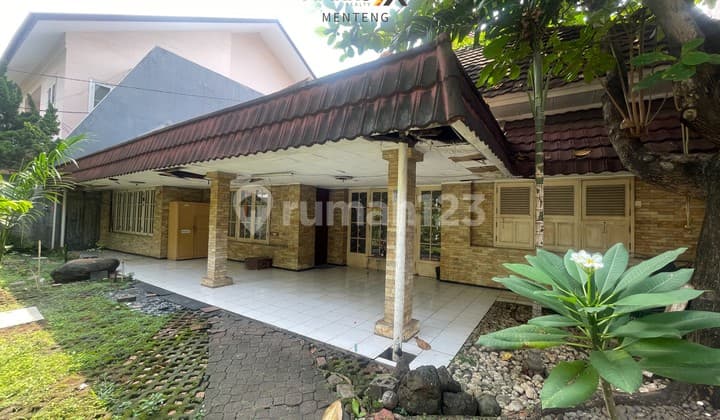 594 DIJUAL RUMAH TUA MENTENG HITUNG TANAH LOKASI PRIME STRATEGIS