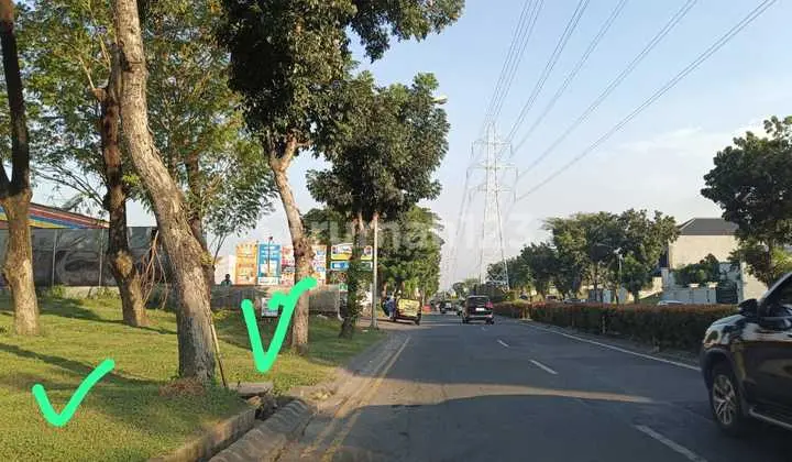 tanah komersil Citraland Surabaya deretan sebelah Dubes Amerika Deket indomaret