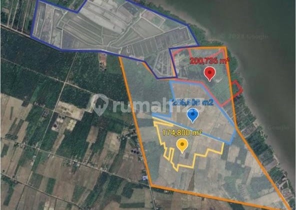 Tanah 300 Ha Kawasan Full Peruntukan Industri Area Percut