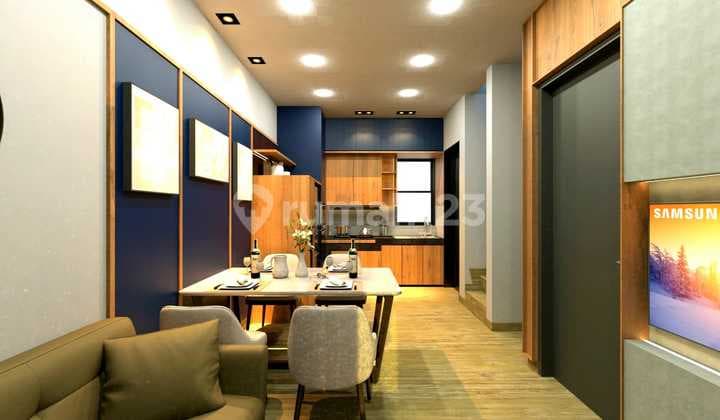 Rumah Cluster Hawai Paradise 2 Lantai Furnished Pik 2