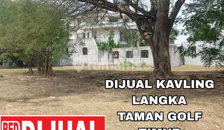 Kavling 1189 M2 Di Taman Golf Timur Pik, Jakarta Utara