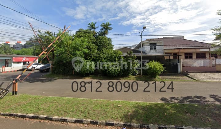 Rumah Tua 405 M2 Hoek Di Taman Alfa Indah, Joglo