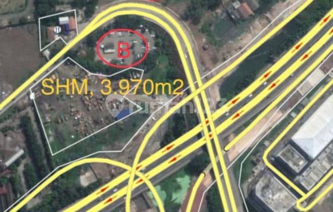 Tanah Di Jalan Husein Sastranegara, dekat Tol Hrg Dibawah NJOP