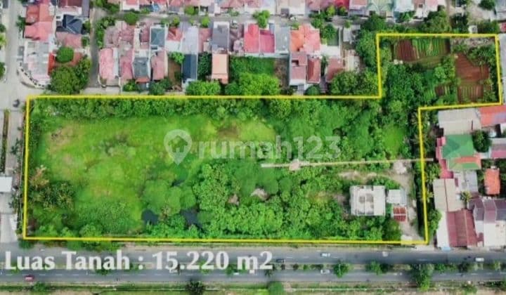 Tanah 1.5 Hektar pinggir jalan Raya,Sebrang Stasiun Cakung jaktim