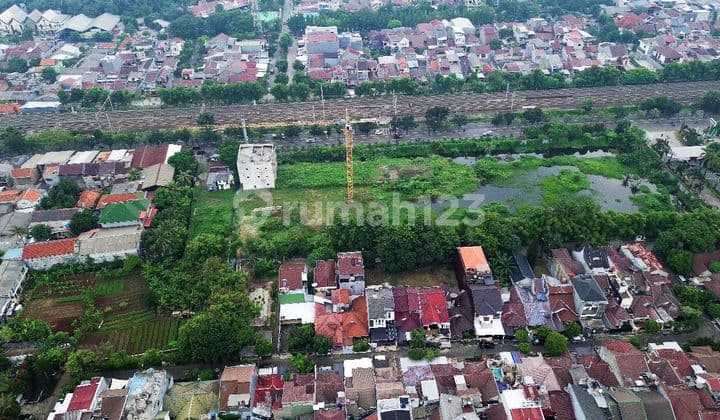 Tanah 1.5 Hektar Pinggir Jalan Raya Depan Stasiun Cakung