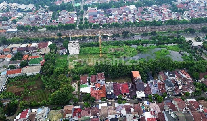 Tanah 1.5 Hektar Pinggir Jalan Raya Depan Stasiun Cakung