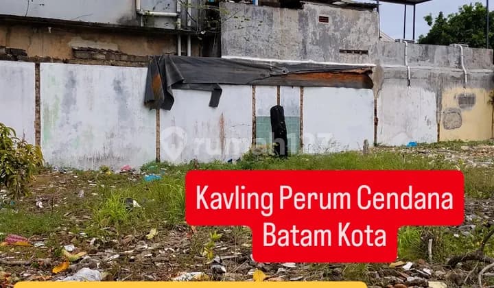 Kavling Perum. Cendana. Luas 407 M². Siap Bangun. Batam Kota