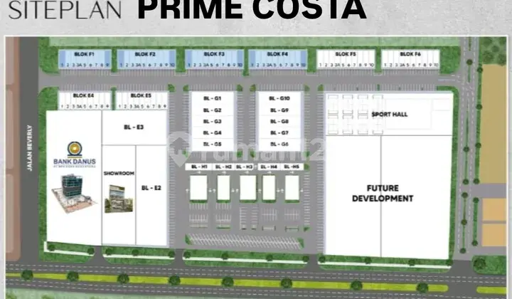 Sewa Kavling Premium. Depan Perum. Beverly. Batam Center