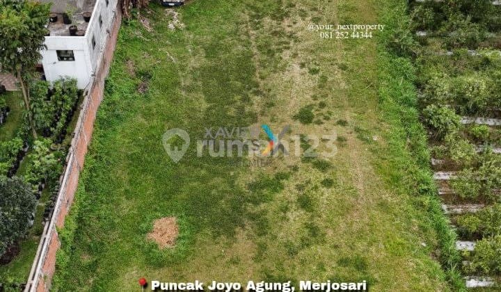 Tanah Kavling Siap Bangun di Puncak Joyo Agung, Merjosari Lowokwaru Malang