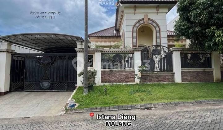 Rumah Mewah Kondisi Baik dan Nyaman di Istana Dieng Boulevard Sukun Malang
